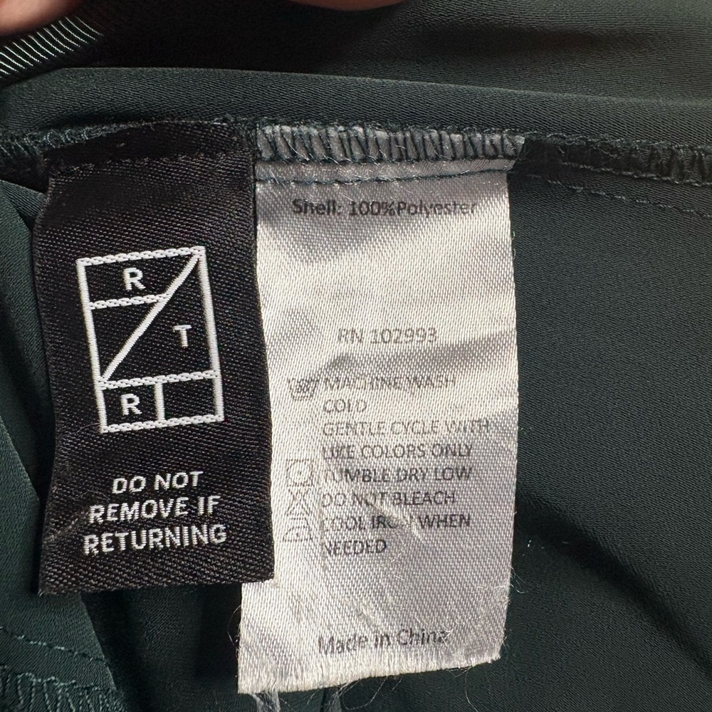 Adam Lippes- Elegant Dark Green Wide Leg Jumpsuit. Size 12 - Picture 8 of 15